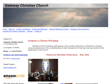 Tablet Screenshot of gatewaydisciples.org